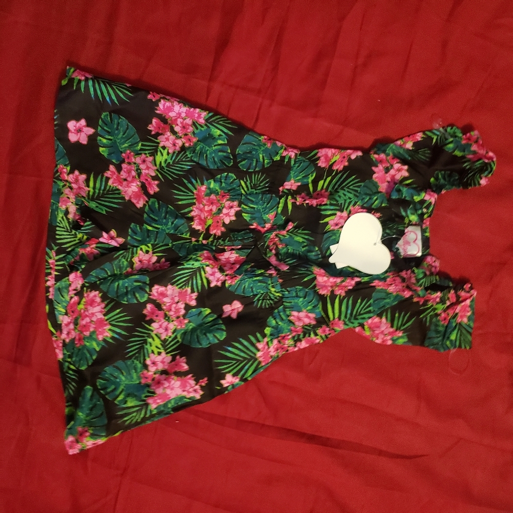 Girls Multi-colored Romper